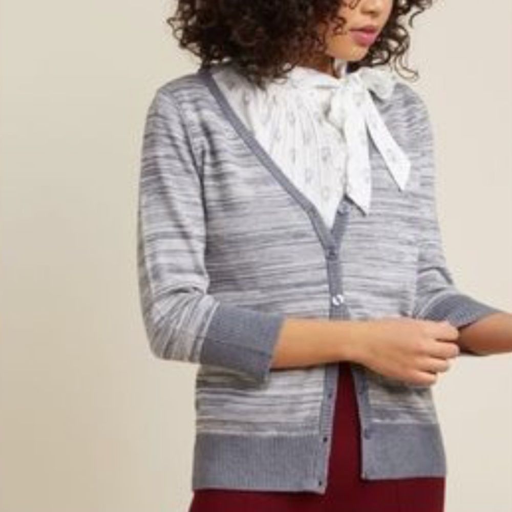 ModCloth Fervour Charter School Cardigan Small